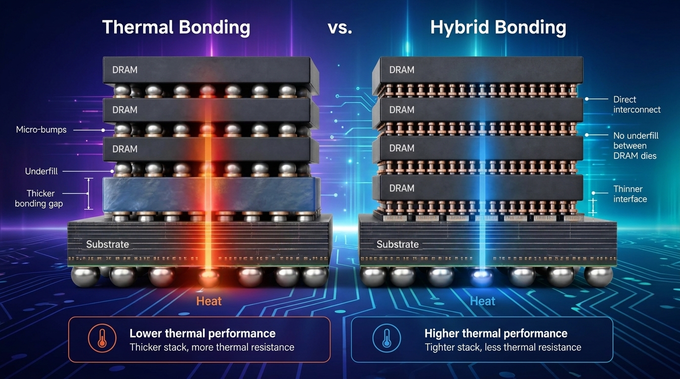 HBM Hybrid Bonding