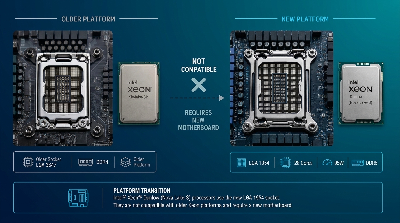 Intel LGA 3647 vs LGA 1954