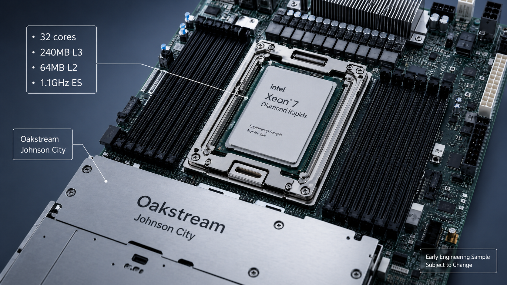 Intel Okastream Johnson City CRB