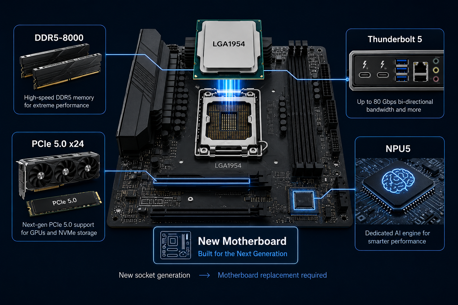 Intel Nova Lake New LGA 1954