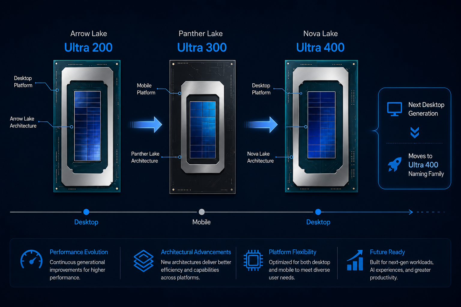 Intel Core Ultra Roadmap